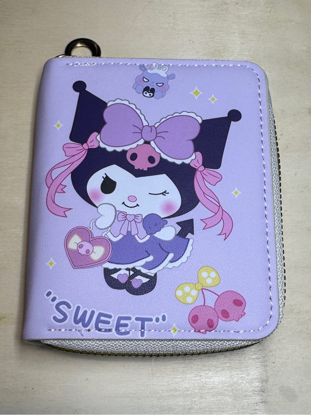 Sanrio Kuromi Zip Wallet NWT
